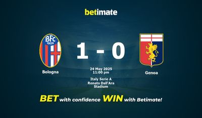 Dự đoán Bologna vs Genoa, Tỷ lệ cược & Mẹo cá cược 24/05/2025