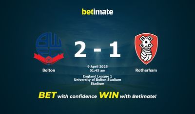 Dự đoán Bolton vs Rotherham, Tỷ lệ cược & Mẹo cá cược 04/08/2025
