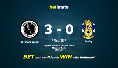 Dự đoán Boreham Wood vs Aveley, Tỷ lệ cược & Mẹo cá cược 03/08/2025