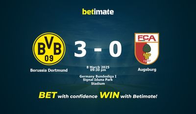 Dự đoán Borussia Dortmund vs Augsburg, Tỷ lệ cược & Mẹo cá cược 03/08/2025