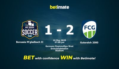 Borussia M'gladbach II vs Gutersloh 2000 Dự đoán, Tỷ lệ cược & Mẹo cá cược 05/10/2025