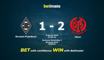 Dự đoán Borussia M'gladbach vs Mainz, Tỷ lệ cược & Mẹo cá cược 03/07/2025