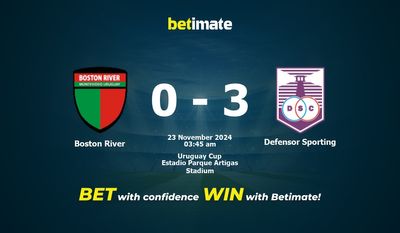 Dự đoán, tỷ lệ cược và mẹo cá cược Boston River vs Defensor Sporting 22/11/2024