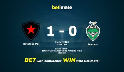 Soi kèo dự đoán Botafogo PB vs Manaus ngày 30/07/2023