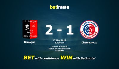 Dự đoán Boulogne vs Chateauroux, Tỷ lệ cược & Mẹo cá cược 05/16/2025