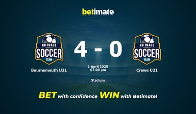 Dự đoán Bournemouth U21 vs Crewe U21, Tỷ lệ cược & Mẹo cá cược 04/01/2025