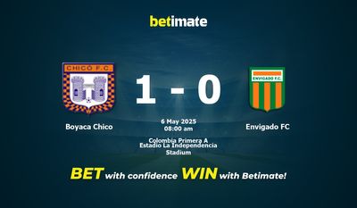 Soi kèo Boyaca Chico vs Envigado FC, tỷ lệ và tip cá cược 06/05/2025
