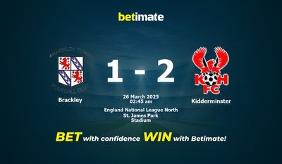 Dự đoán Brackley vs Kidderminster, Tỷ lệ cược & Mẹo cá cược 25/03/2025