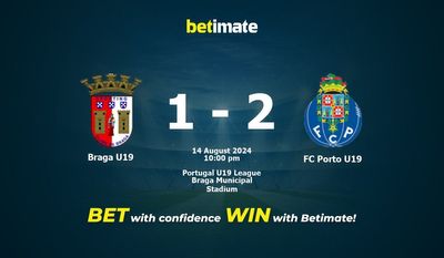 Soi kèo Braga U19 vs FC Porto U19, tỷ lệ và tip cá cược 14/08/2024