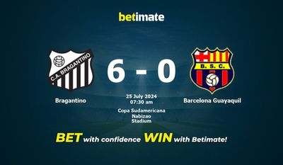 Soi kèo Bragantino vs Barcelona Guayaquil, tỷ lệ và tip cá cược 25/07/2024
