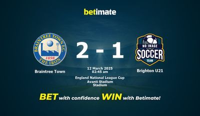 Dự đoán Braintree Town vs Brighton U21, Tỷ lệ cược & Mẹo cá cược 03/11/2025
