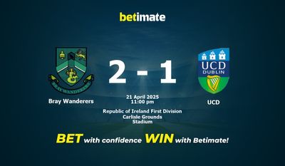 Dự đoán Bray Wanderers vs UCD, Tỷ lệ cược & Mẹo cá cược 21/04/2025