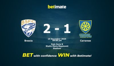 Dự đoán Brescia vs Carrarese, Tỷ lệ cược & Mẹo cá cược 15/12/2024