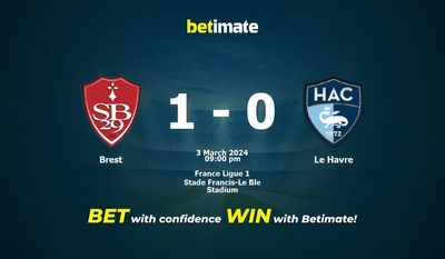 Soi kèo Brest vs Le Havre, tỷ lệ & tip cá cược 03/03/2024