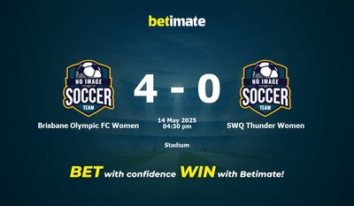 Dự đoán, tỷ lệ cược và mẹo cá cược Brisbane Olympic FC Women vs SWQ Thunder Women 05/14/2025