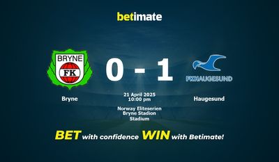 Soi kèo Bryne vs Haugesund, tỷ lệ và tip cá cược 21/04/2025