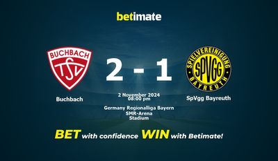 Soi kèo Buchbach vs SpVgg Bayreuth, tỷ lệ và tip cá cược 02/11/2024