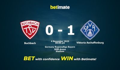 Soi kèo Buchbach vs Viktoria Aschaffenburg, Tỷ lệ & Mẹo cá cược 04/11/2023
