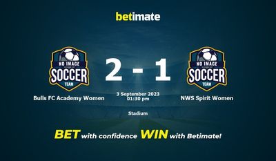 Dự đoán Bulls FC Academy Women vs NWS Spirit Women, tỷ lệ cá cược 03/09/2023