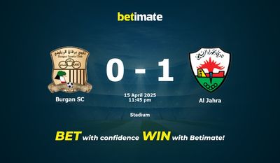 Dự đoán Burgan SC vs Al Jahra, Tỷ lệ cược & Mẹo cá cược 04/15/2025