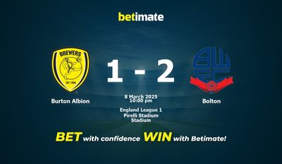 Dự đoán Burton Albion vs Bolton, Tỷ lệ cược & Mẹo cá cược 03/08/2025