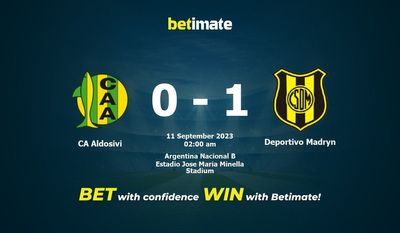 Dự đoán CA Aldosivi vs Deportivo Madryn, Tỷ lệ & Mẹo cá cược 10/09/2023