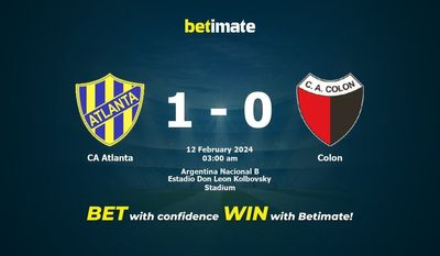 Dự đoán CA Atlanta vs Colon, Tỷ lệ & Mẹo cá cược 11/02/2024