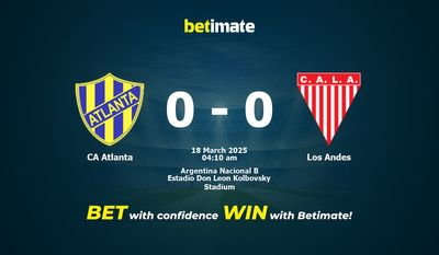 Dự đoán CA Atlanta vs Los Andes, Tỷ lệ cược & Mẹo cá cược 03/17/2025
