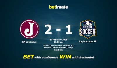 Dự đoán CA Juventus vs Capivariano SP, tỷ lệ và tip cá cược 26/02/2025