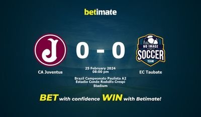 Dự đoán CA Juventus vs EC Taubate, Tỷ lệ & Mẹo cá cược 25/02/2024