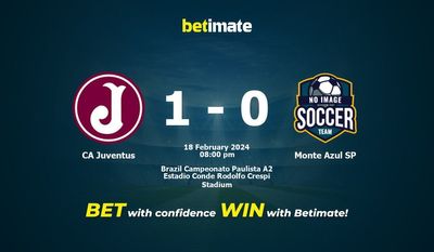 Dự đoán CA Juventus vs Monte Azul SP, tỷ lệ và tip cá cược 18/02/2024