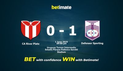 Dự đoán CA River Plate vs Defensor Sporting, Tỷ lệ cược & Mẹo cá cược 06/01/2025