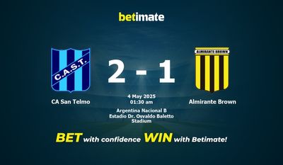 Dự đoán CA San Telmo vs Almirante Brown, Tỷ lệ cược & Mẹo cá cược 05/03/2025