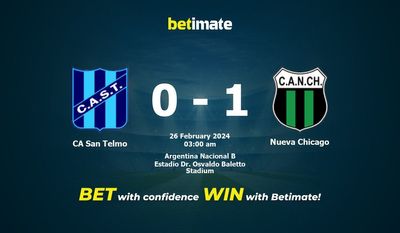 Dự đoán CA San Telmo vs Nueva Chicago, Tỷ lệ & Mẹo cá cược 25/02/2024