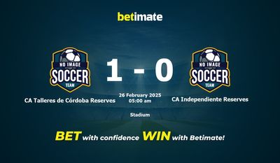 Dự đoán CA Talleres de Córdoba Reserves vs CA Independiente Reserves, tỷ lệ và mẹo cá cược 25/02/2025