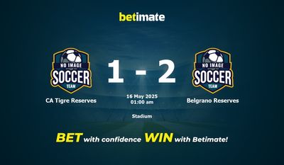 Dự đoán, tỷ lệ cược và mẹo cá cược CA Tigre Reserves vs Belgrano Reserves 15/05/2025
