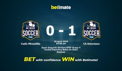 Dự đoán Cadiz Mirandilla vs CA Antoniano, Tỷ lệ cược & Mẹo cá cược 20/04/2025