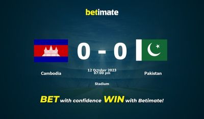 Dự đoán Campuchia vs Pakistan, tỷ lệ và tip cá cược 12/10/2023
