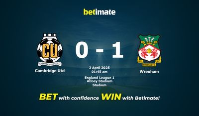 Dự đoán Cambridge Utd vs Wrexham, Tỷ lệ cược & Mẹo cá cược 04/01/2025
