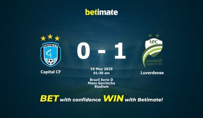 Dự đoán Capital CF vs Luverdense, Tỷ lệ cược & Mẹo cá cược 18/05/2025