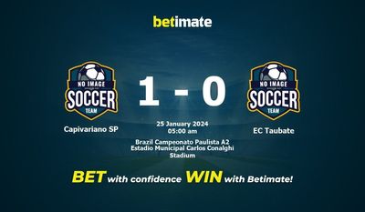 Dự đoán Capivariano SP vs EC Taubate, Tỷ lệ & Mẹo cá cược 24/01/2024