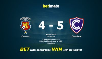 Dự đoán Caracas vs Cienciano, Tỷ lệ & Mẹo cá cược 08/04/2025