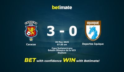 Dự đoán Caracas vs Deportes Iquique, tỷ lệ và tip cá cược 30/05/2025