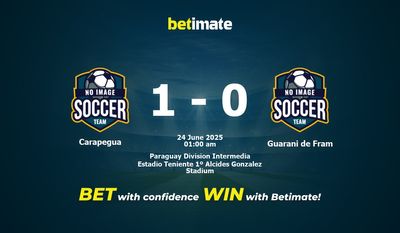 Dự đoán Carapegua vs Guarani de Fram, tỷ lệ và tip cá cược 23/06/2025