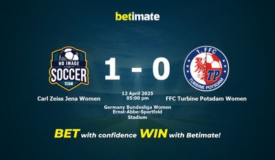 Dự đoán, tỷ lệ cược và mẹo cá cược Carl Zeiss Jena Women vs FFC Turbine Potsdam Women 04/12/2025