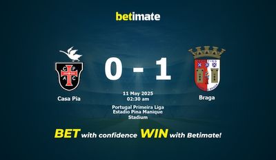 Dự đoán Casa Pia vs Braga, Tỷ lệ cược & Mẹo cá cược 05/10/2025