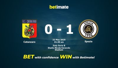Soi kèo Catanzaro vs Spezia, Tỷ lệ & Mẹo cá cược 21/05/2025