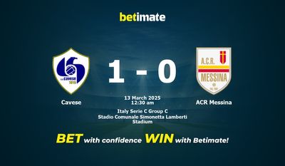 Dự đoán Cavese vs ACR Messina, Tỷ lệ cược & Mẹo cá cược 03/12/2025
