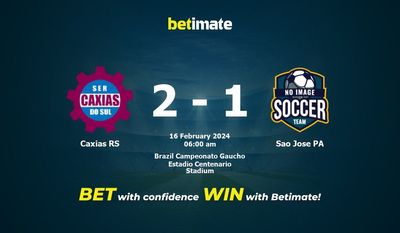 Dự đoán Caxias RS vs Sao Jose PA, Tỷ lệ & Mẹo cá cược 15/02/2024