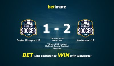 Dự đoán Caykur Rizespor U19 vs Kasimpasa U19, Tỷ lệ cược & Mẹo cá cược 16/04/2025
